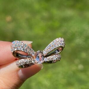 Pink Morganite Bow Ring